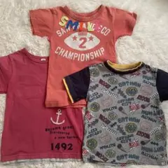 120 テイシャツ　3枚セット