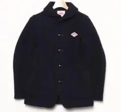 DANTON ダントン ウールモッサショートコート 36 胡桃ボタン