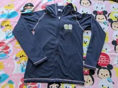 ☆すみっコぐらし　フード付きラッシュガード ネイビー　150cm