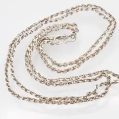 J306 ヴィンテージ 925刻印 チェーン ネックレス デザイン シルバー