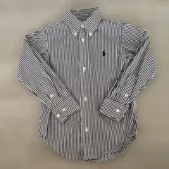 美品♡ラルフローレン⭐︎ストライプ ボタンダウンシャツ100⭐︎