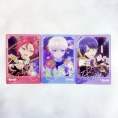 プリパラ WITH 夢川ショウゴ 三鷹アサヒ 高瀬コヨイ ミニクリアカード