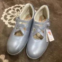 新品タグ付き　ボンステップ Bon Step 5676 ラベンダ- 24、5㎝