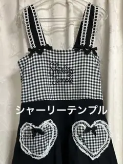 【平成レトロ】シャーリーテンプル　　カットソー　ノースリーブワンピース