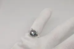 14号 美品 e.m イーエム ミスティッククォーツ リング 指輪