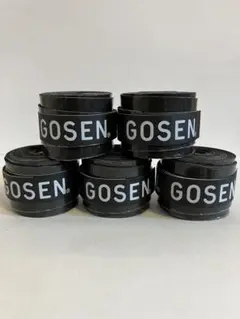 GOSEN グリップテープ 5個 黒色
