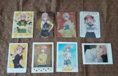 五等分の花嫁 一花 二乃 ウエハース カード ぱしゃこれ ごとよめ たまこちゃん