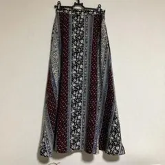 お値下げ‼️シップス★ロングフレアスカート★　マキシ丈　S