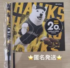 ソフトバンクホークス 20周年記念フラッグ　２個