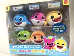 【韓国限定】ピンクフォン ベイビーシャーク セット