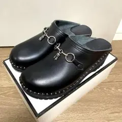 【超希少】トロエントープ×ニードルズ レザー サボ シューズ