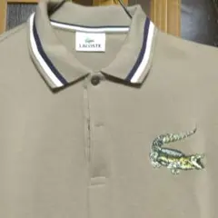 LACOSTE ベージュ ポロシャツ サイズ3