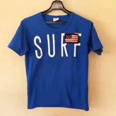 未使用品 ★半袖Tシャツ ワッフル メンズL ブルー SURF