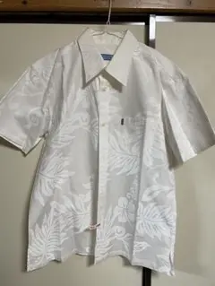 MAJUN アロハシャツ ホワイト LL