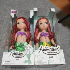 Disney Animators Collection Ariel 2体セット
