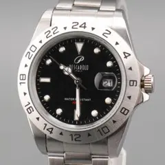稼働 PESCAROLO GMT PG-107 腕時計 電池新品 クォーツ