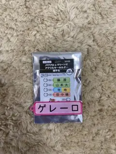 ハウプロ×マリンズ アクリルキーホルダー ゲレーロ