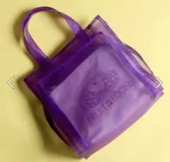 フルーツオブザルーム パープル 紫 バッグ