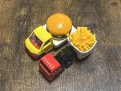 トミカ バーガー ポテト 車 2つセット