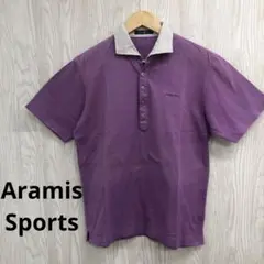 z-451 Aramis Sports 紫 ポロシャツ 日本製