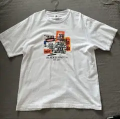 【L】Black Eye Patch ロゴ満載　ビックロゴ　Ｔシャツ　即完売