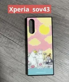 ムーミン スマートフォンケース Xperia sov43