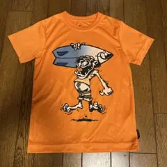 QUIKSILVER ラッシュガード 130 オレンジ