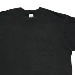 希少 XL 90's BVD ポケット Tシャツ ブラック 無地