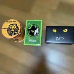 劇団四季CATS. WICKED. The Lion King 空き缶3個セット