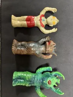 大里玩具 ミクラス ジャンボ 指人形 ソフビ ウルトラ怪獣