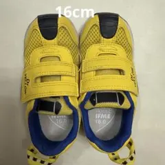 ドクターイエロー メッシュ ベルクロ キッズシューズ