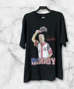 ボビーバレンタイン監督 イラストTシャツ L Rabona ボビーバレンタイン Tシャツ 千葉ロッテ - メルカリ