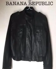 BANANA REPUBLIC ラムレザージャケット ライダースジャケット