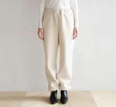 新品SeaRoomlynn Relaxソフトスウェットギャザーパンツ キナリM