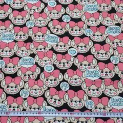 アースマジック♡マフィーちゃん生地♡ブラック50cm