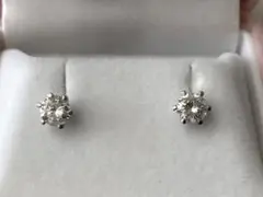 0.37×0.37カラット ダイヤ プラチナピアス✱ヴァンドームティファニーPt