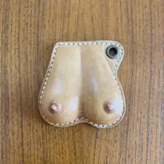 boobs leather お◯ぱい キーホルダー
