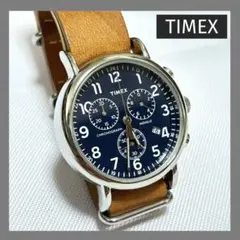 【美品】TIMEX タイメックス INDIGLO ウィークエンダー クロノグラフ