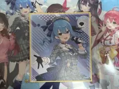 ②星街すいせい Hellohololive ランダムミニ色紙 渋谷TSUTAYA