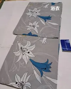 No.5415　浴衣　綿　着物　仕立済　新品未使用