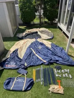 ウールリッチ5人用ドームテント Woolrich Exellent Dome ST-5 | キャンプ用品・資料倉庫からの