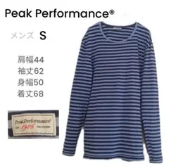 Peak Performance ストライプ長袖 Tシャツ S