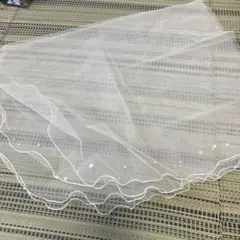 小花のウェディングベール