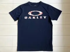 OAKLEYオークリー 紺のTシャツ メンズS