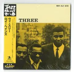 CD 紙ジャケ　ウィ・スリー／ロイ・ヘインズ