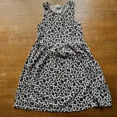 H&M ヒョウ柄 ノースリーブワンピース