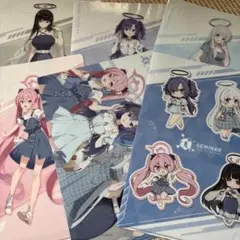 ブルーアーカイブ クリアファイル 全6種 コンプリート