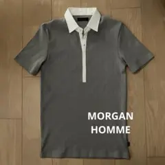 MORGAN HOMME モルガンオム 半袖 シャツ 日本製