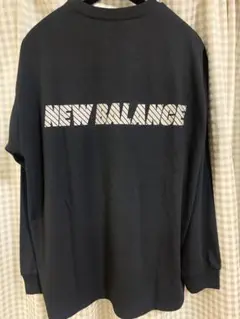 M MET24 Long Sleeve BK ニューバランス　ロンT黒Lサイズ