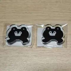 くまのまーくん DMM ミニアクリルブロック　2個セット